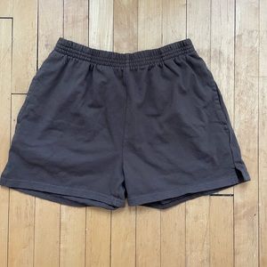 NWT brown brandy Melville sweatshorts